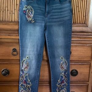 BOSTON PROPER BOHO JEANS